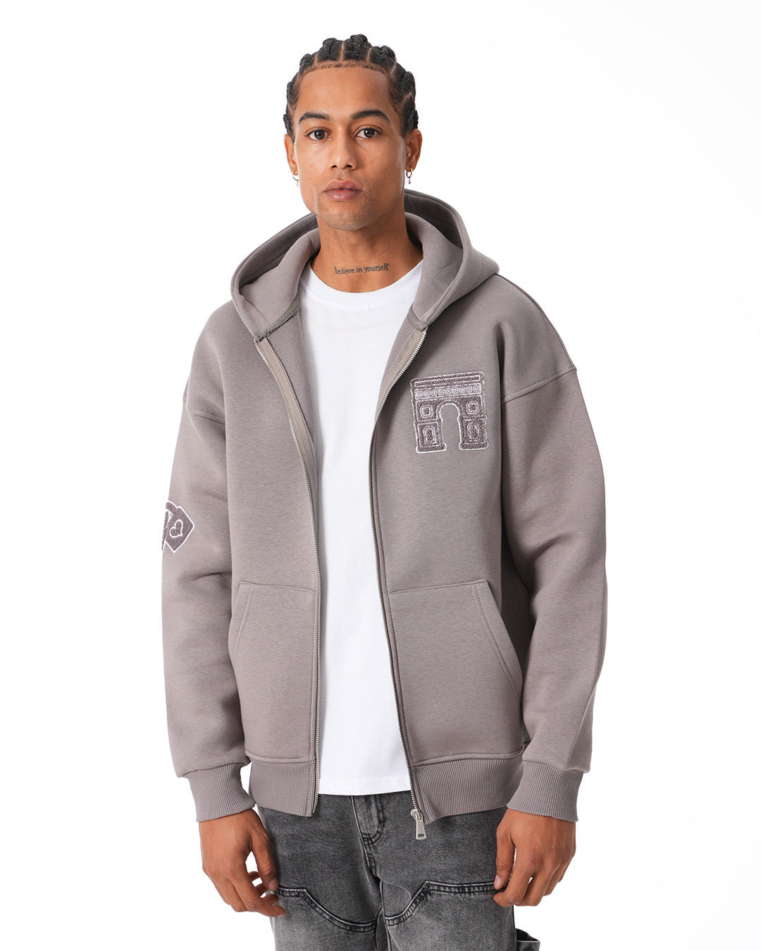 VESTE JOCONDE - GRIS