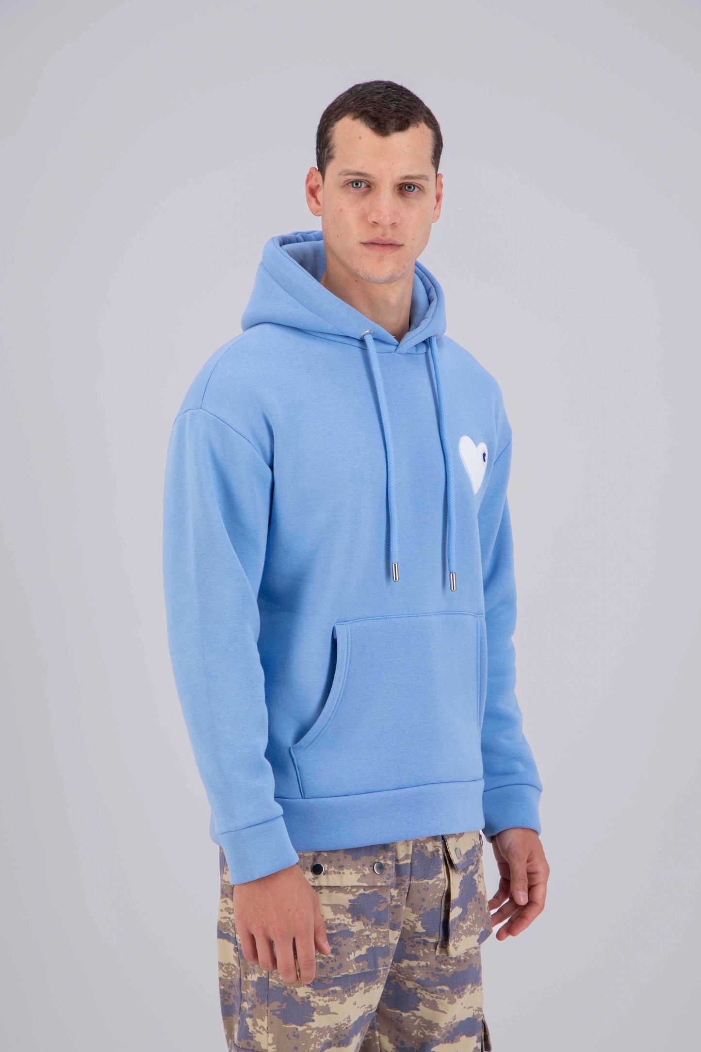 PULL BLEU - COEUR BLANC
