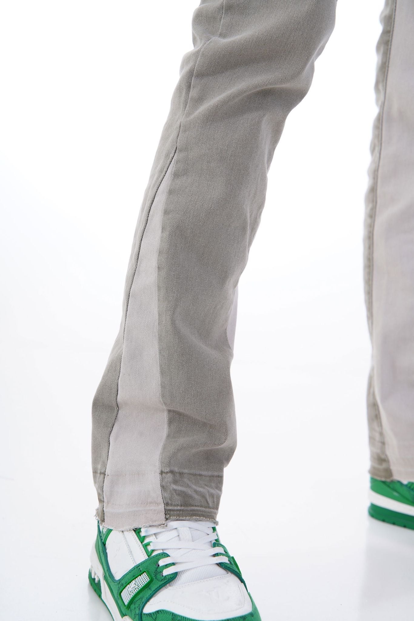 JEAN FLARE - OLIVE