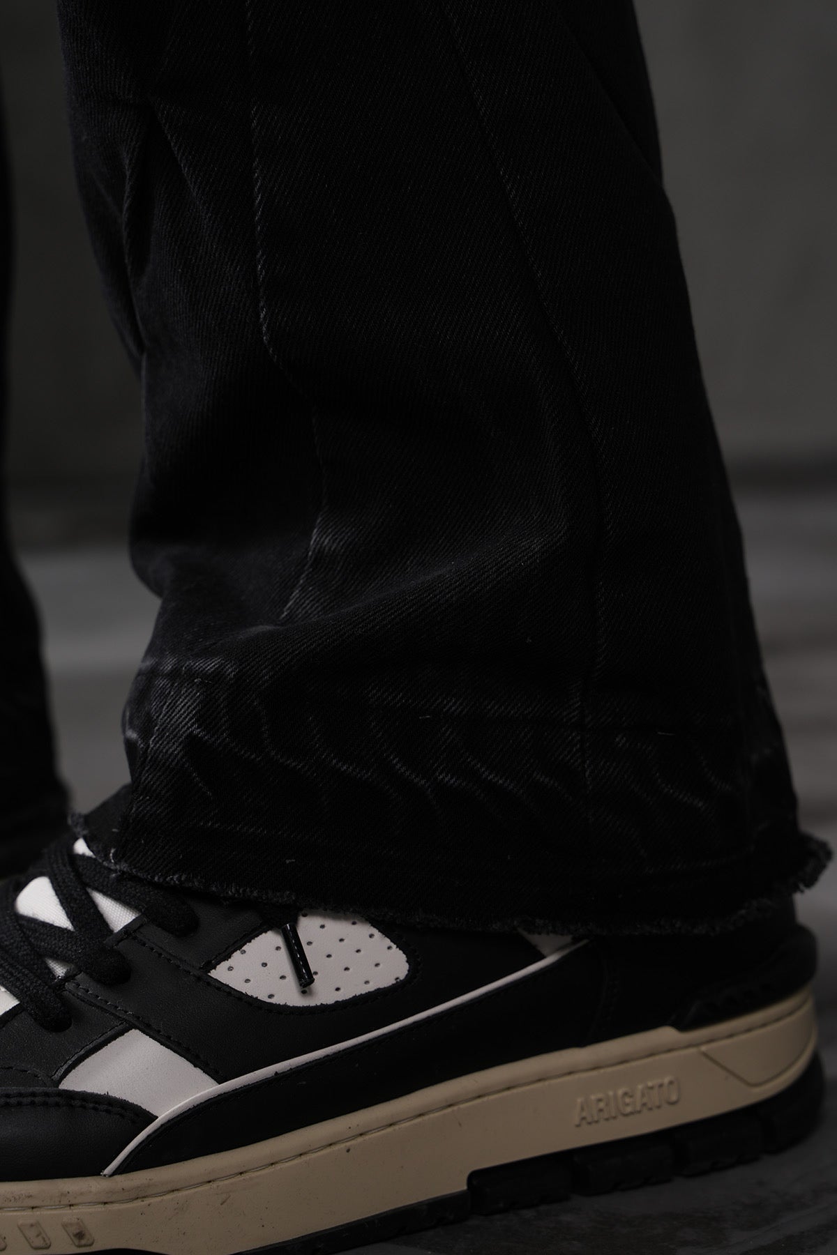JEANS FLARE - NOIR