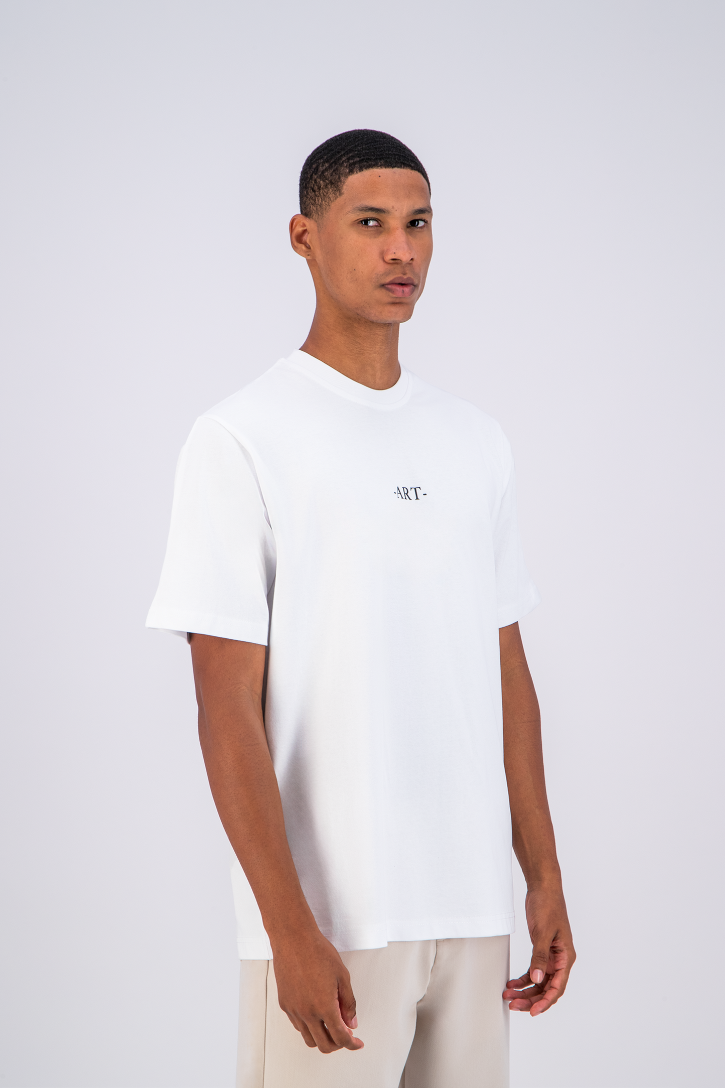 T-SHIRT ART VAN GHOG - BLANC
