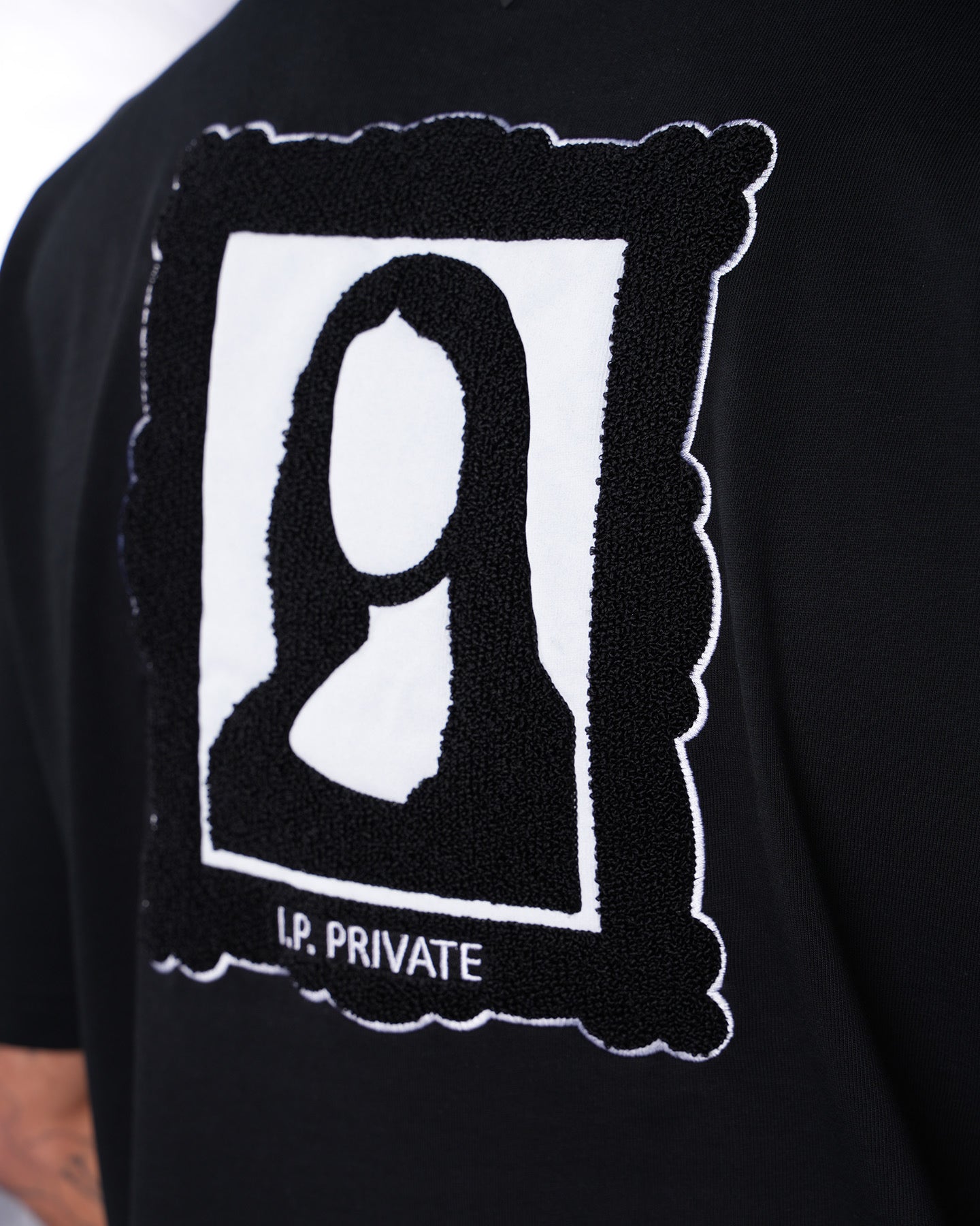 T-SHIRT JOCONDE - NOIR