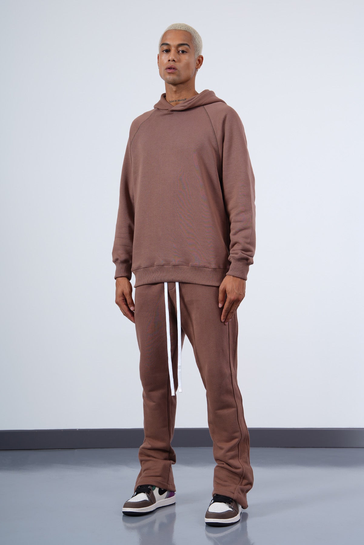 ENSEMBLE CAPUCHE - MARRON