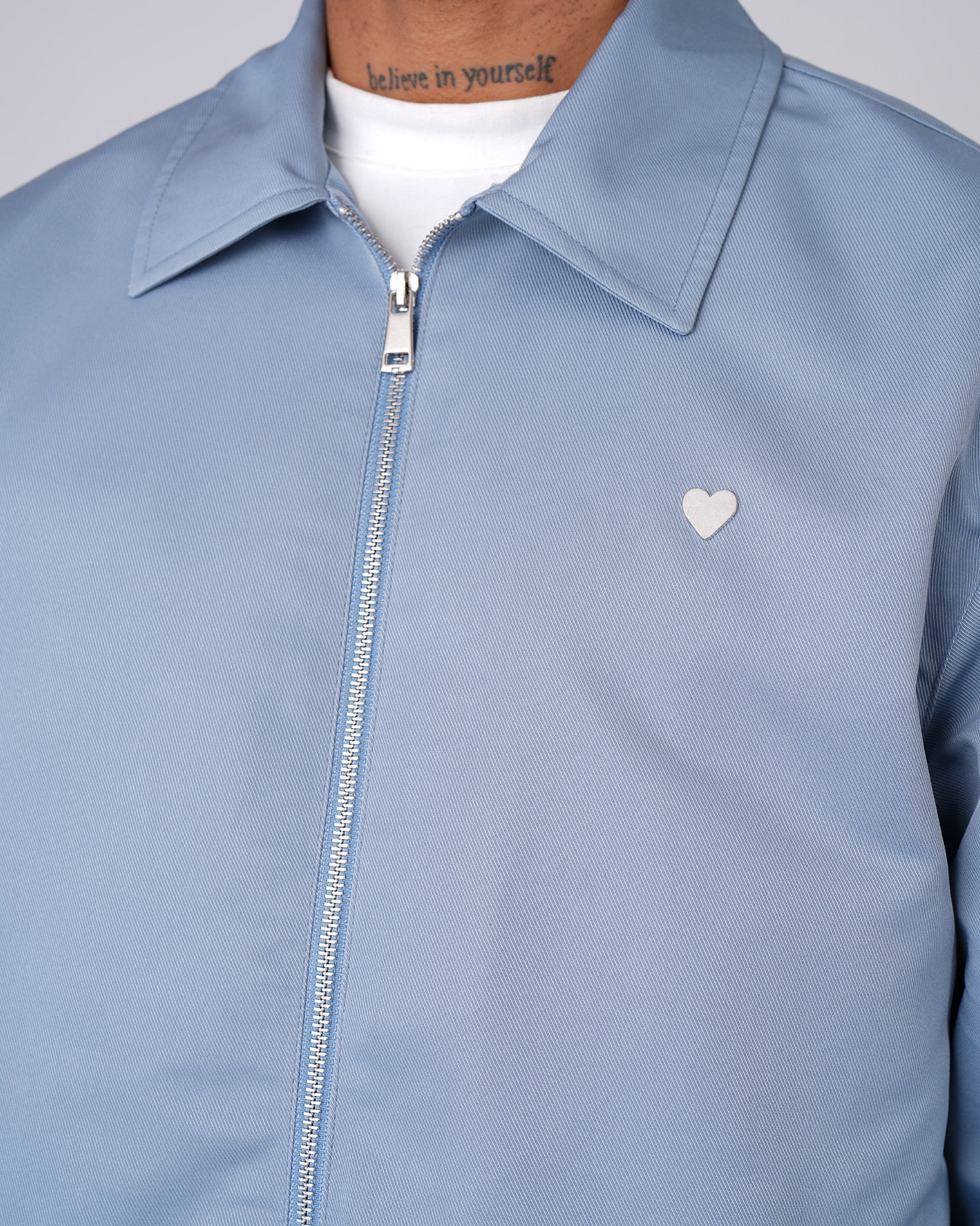 VESTE CŒUR - BLEU