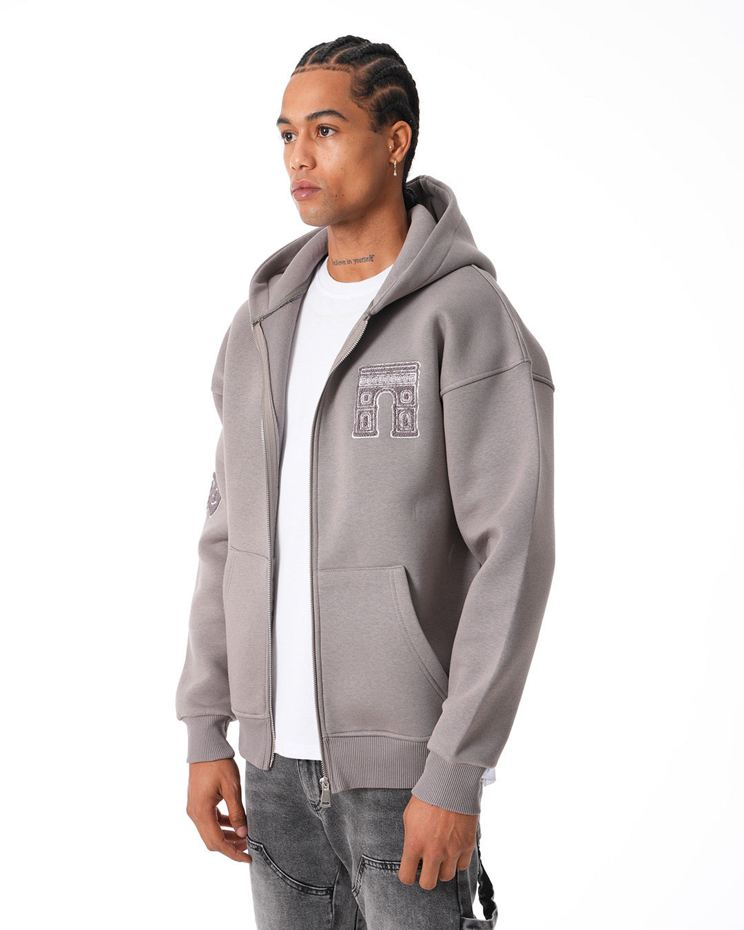 VESTE JOCONDE - GRIS