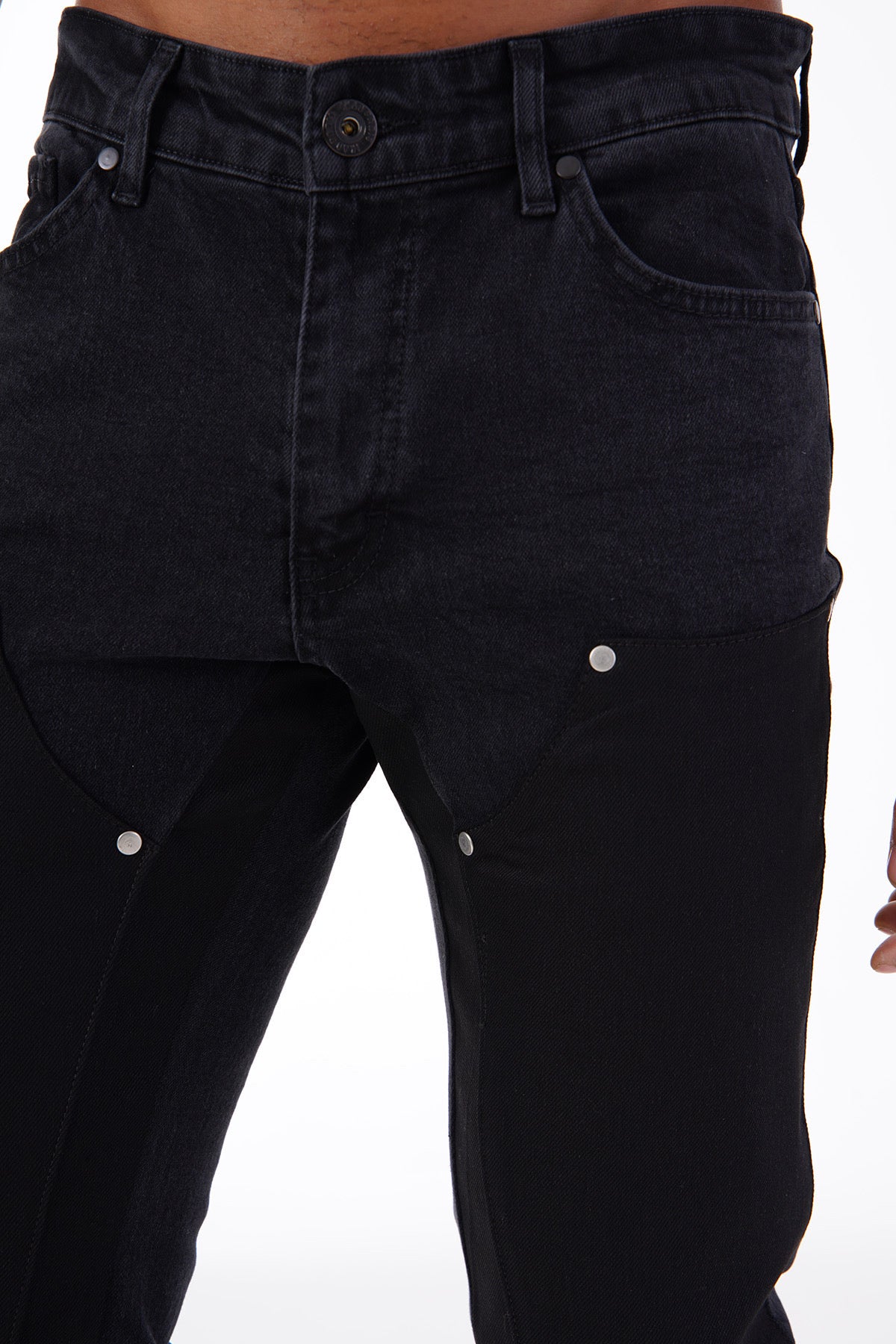 JEANS FLARE - BLACK