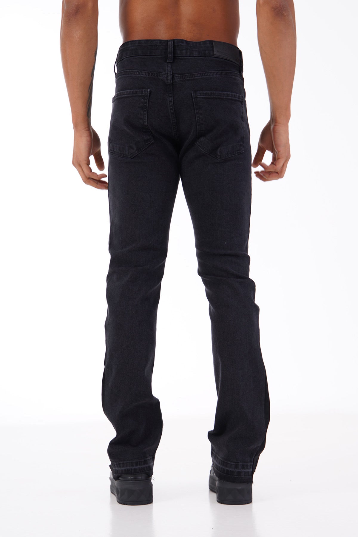 JEANS FLARE - BLACK