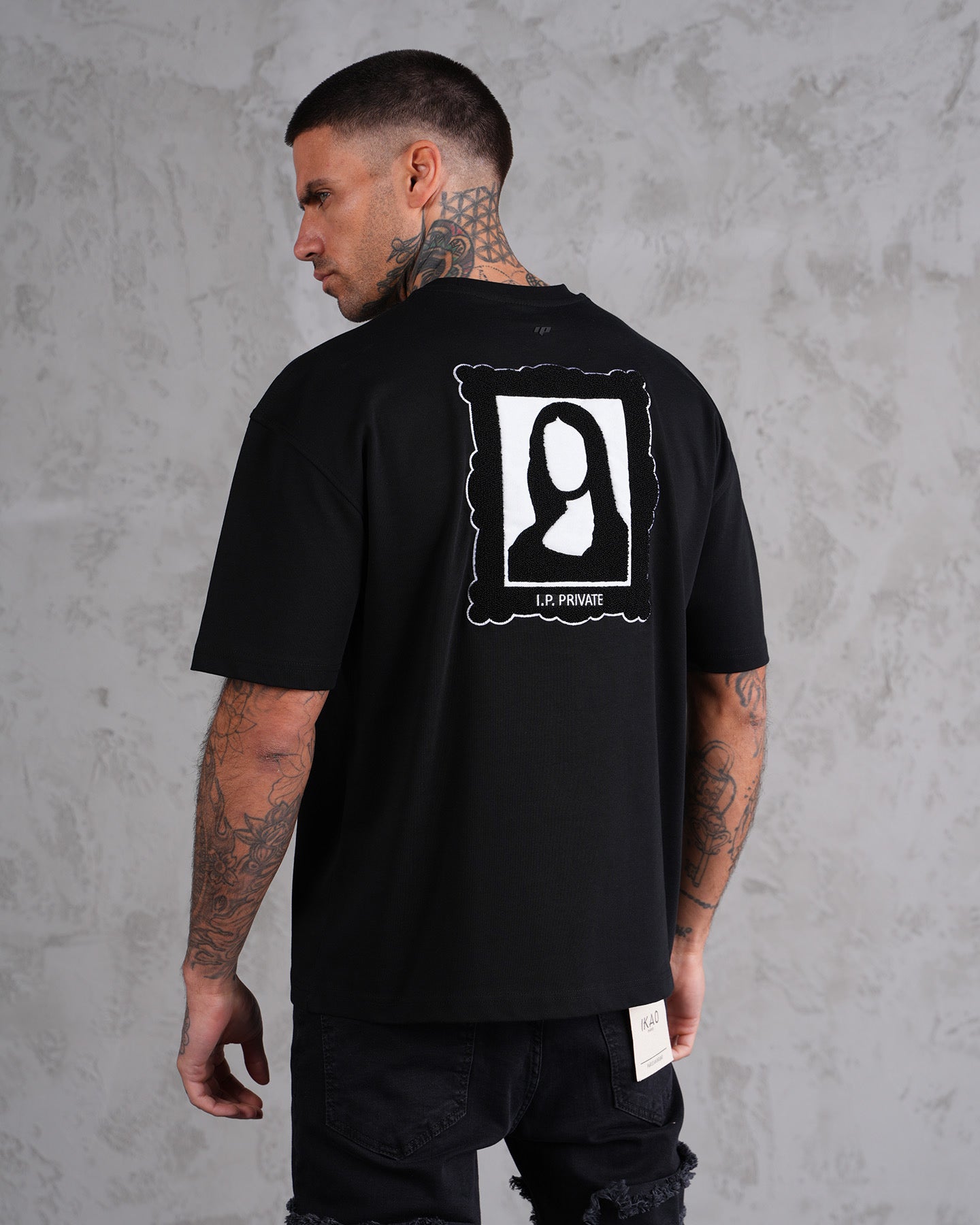T-SHIRT JOCONDE - NOIR