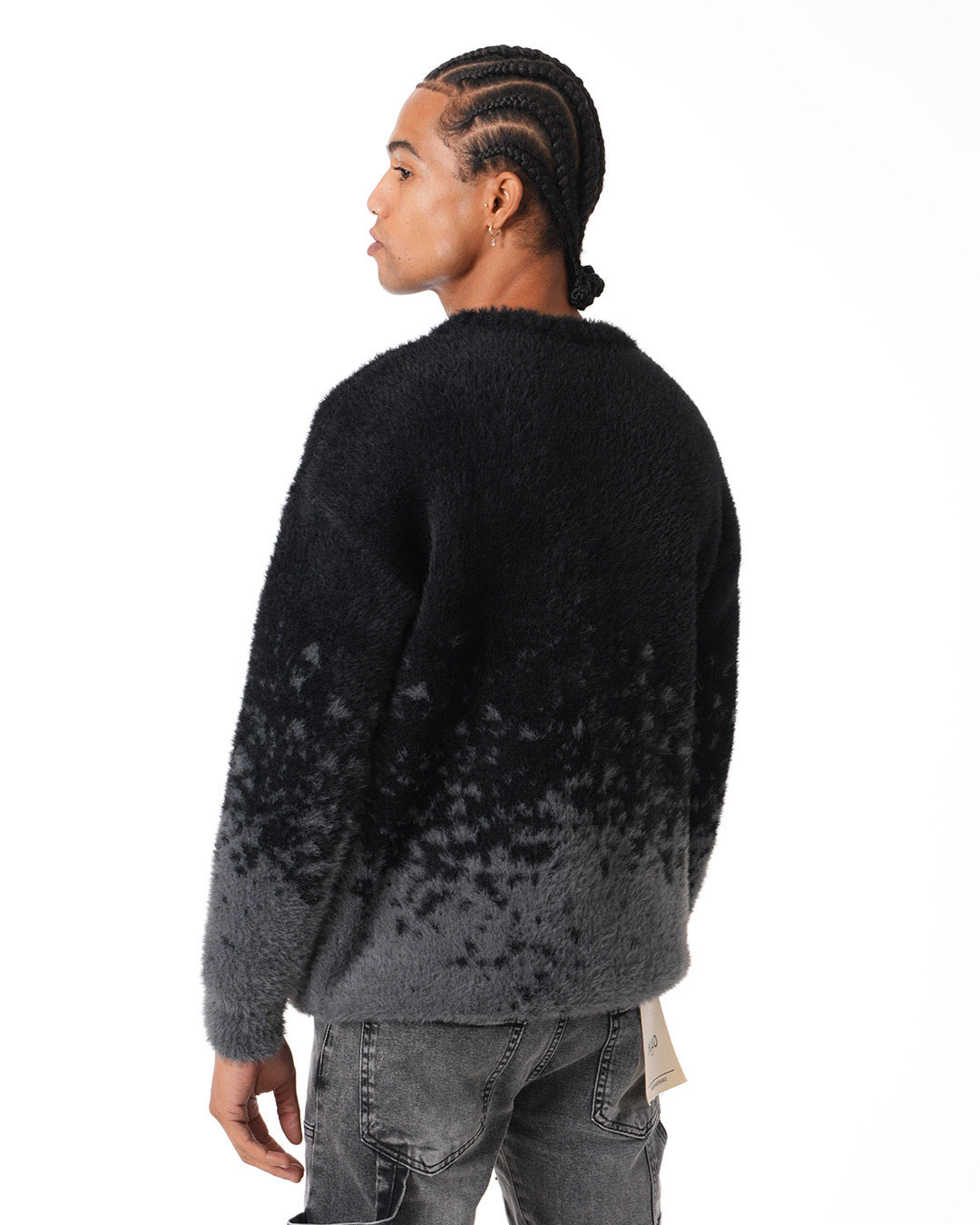 PULL - NOIR - GRIS