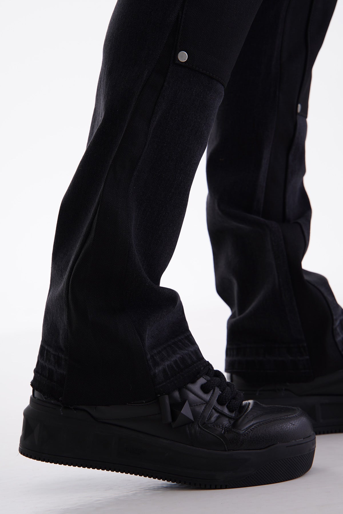 JEANS FLARE - BLACK