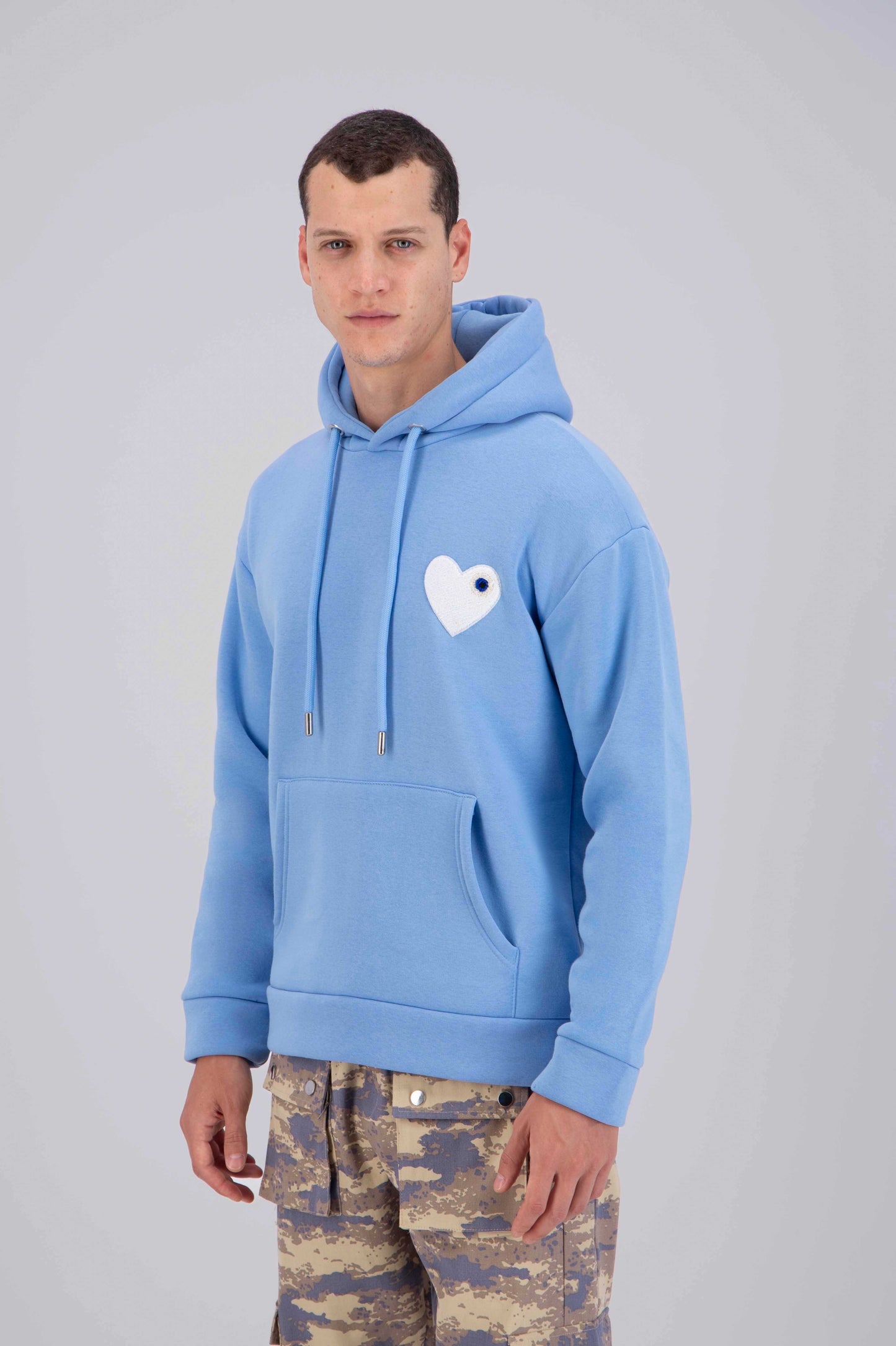 PULL BLEU - COEUR BLANC