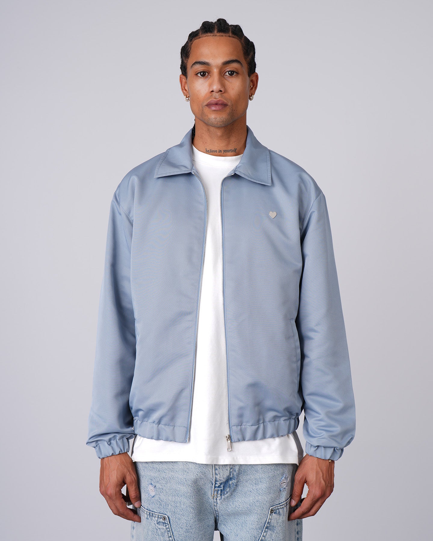 VESTE CŒUR - BLEU