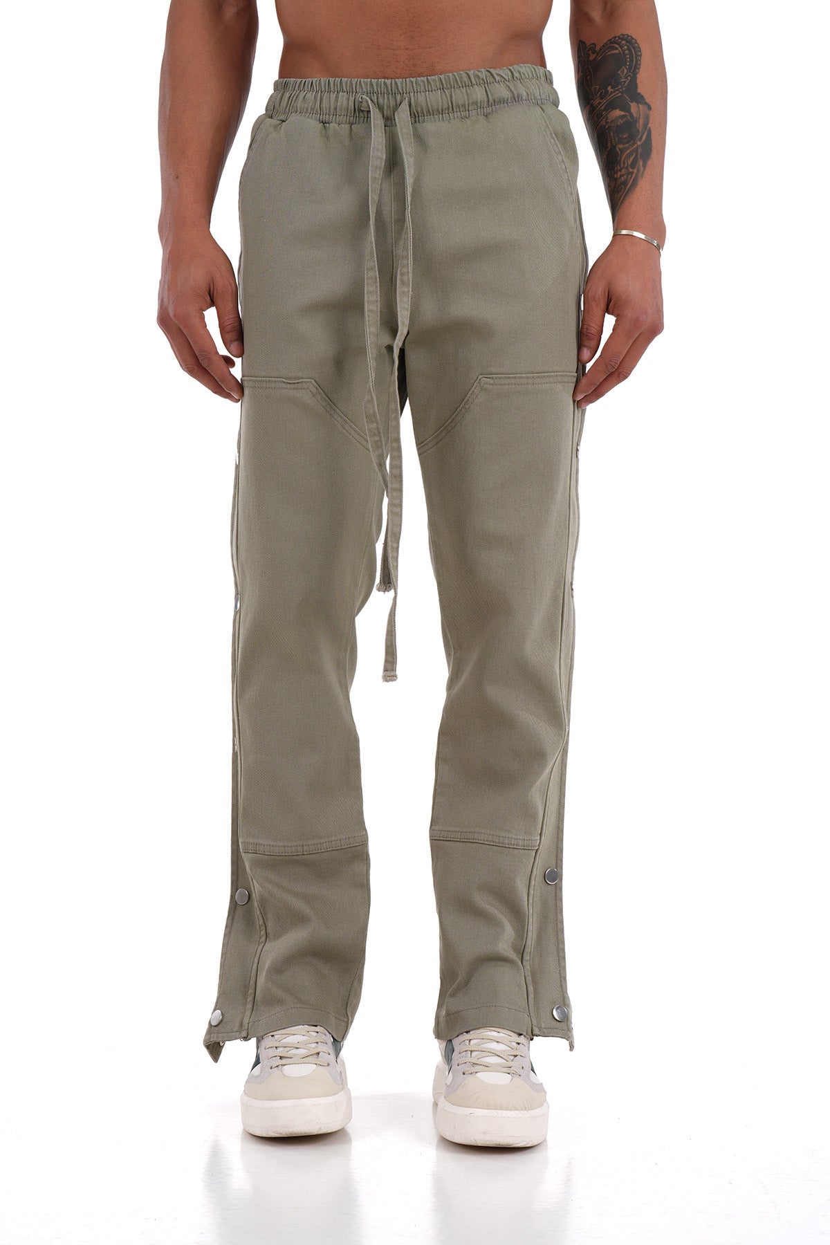 JEANS PRESSION - KAKI