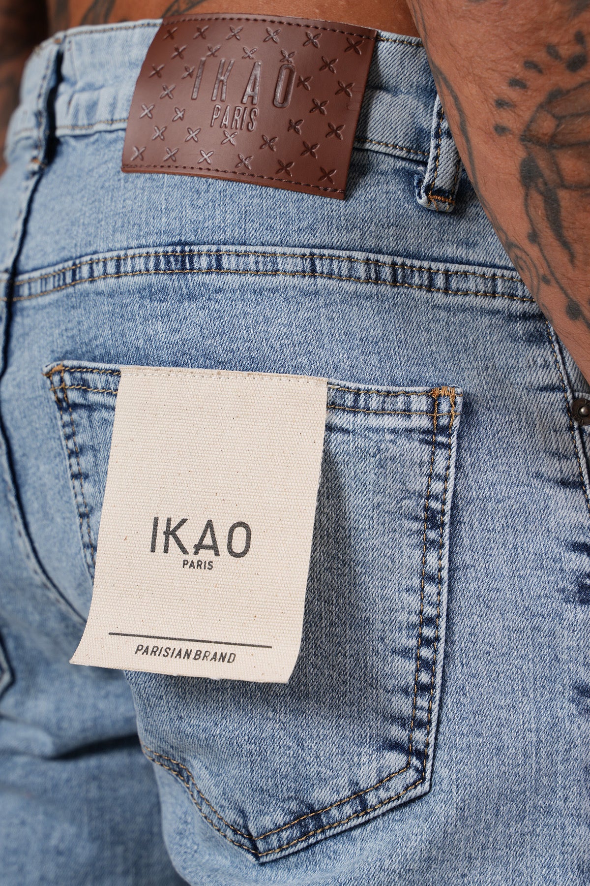 JEANS FLARE - BLEU
