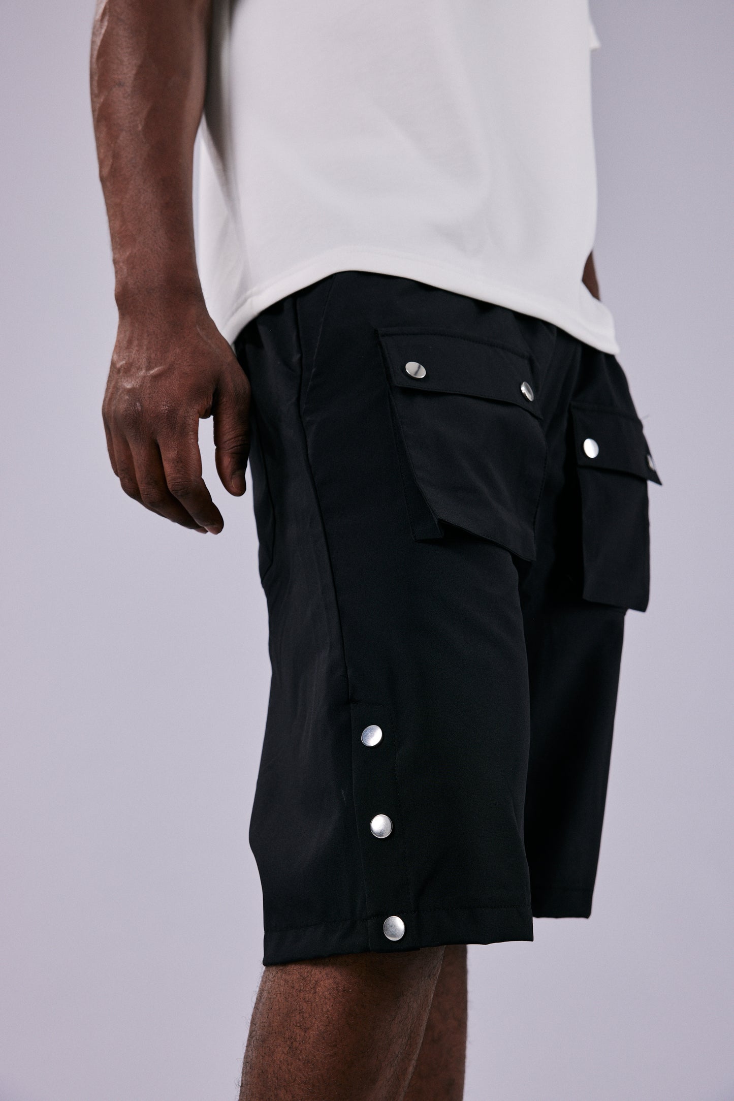 SHORT CARGO NOIR