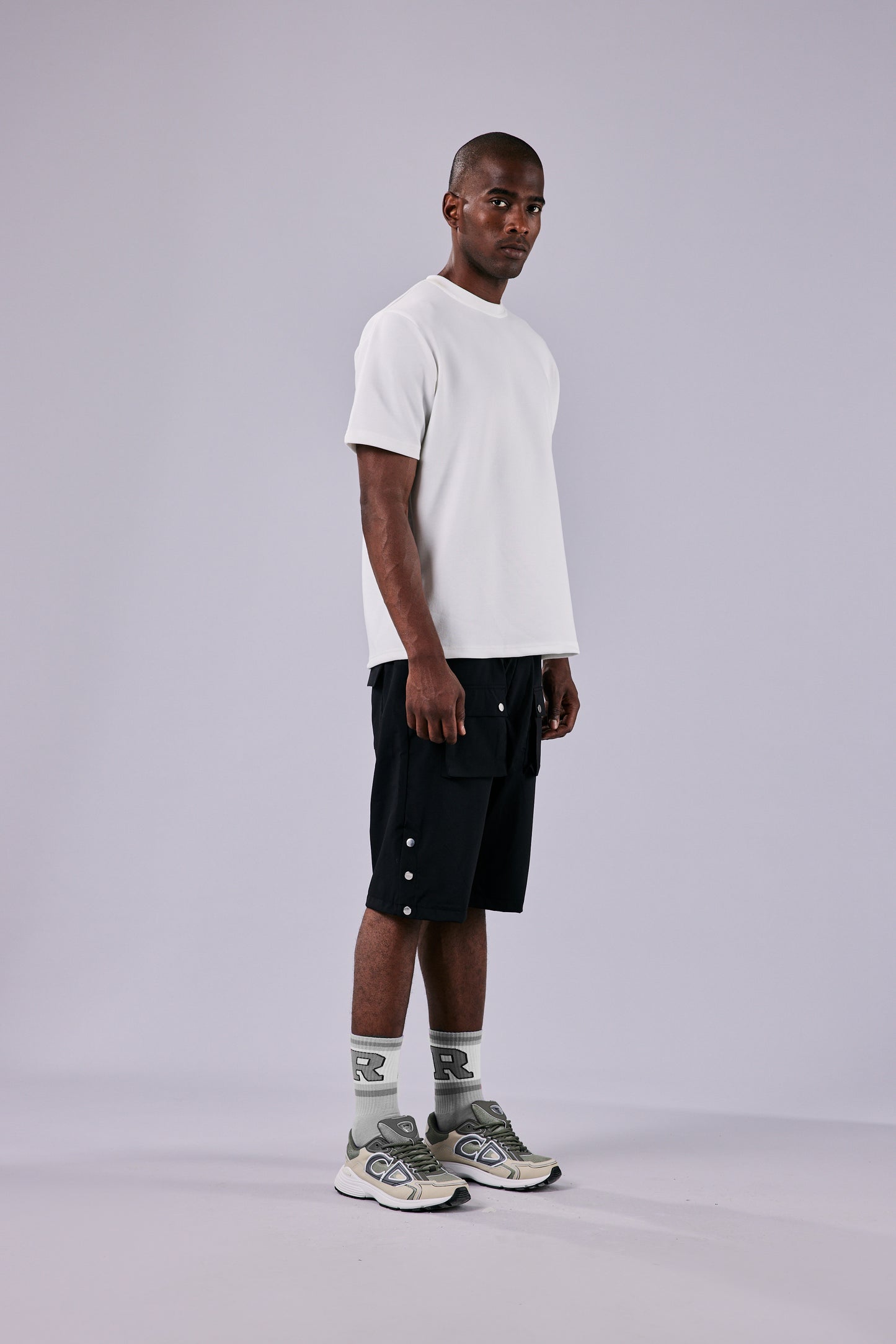 SHORT CARGO NOIR