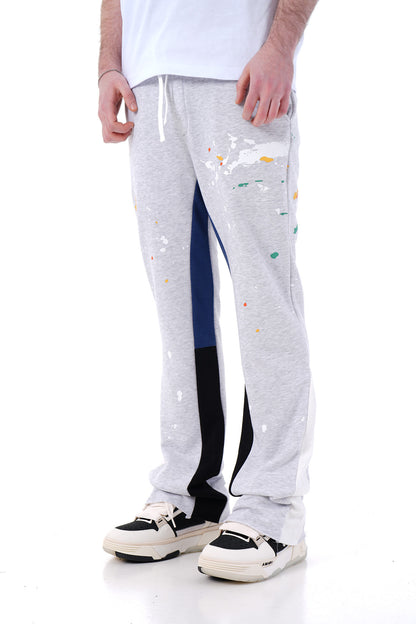 JOGGING FLARE PAINT - GREY