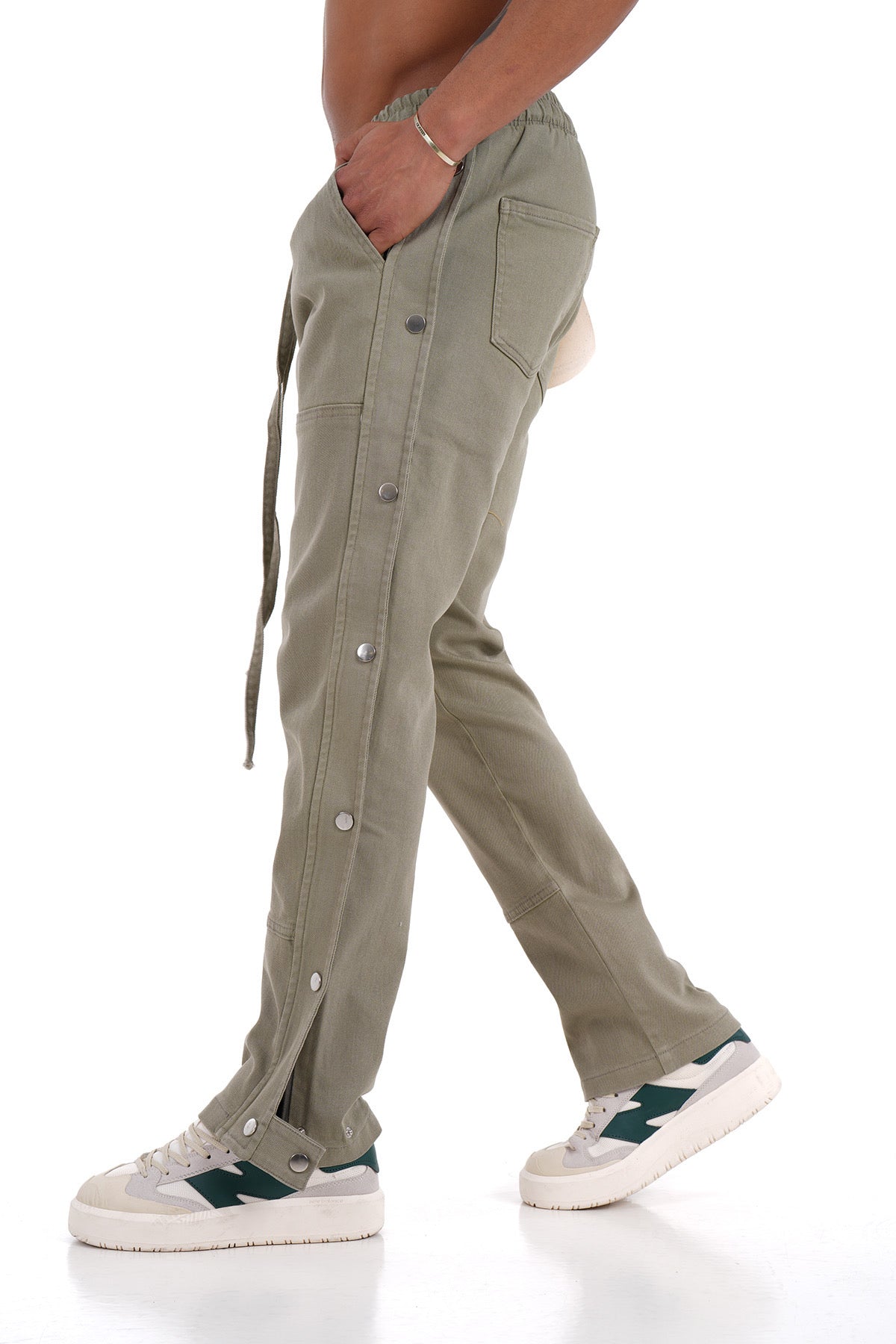 JEANS PRESSION - KAKI