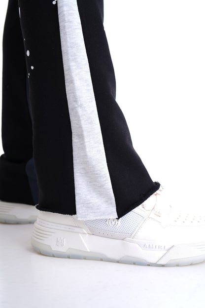 JOGGING FLARE PAINT - BLACK