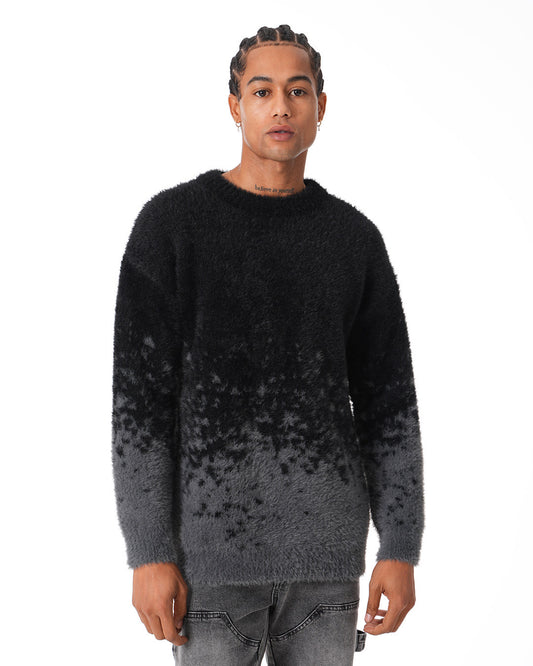 PULL - NOIR - GRIS
