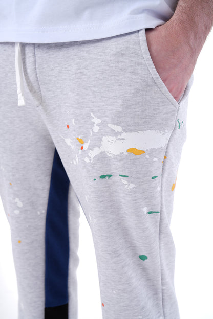 JOGGING FLARE PAINT - GREY