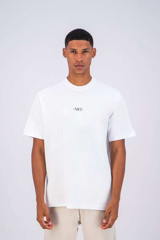 T-SHIRT ART VAN GHOG - BLANC
