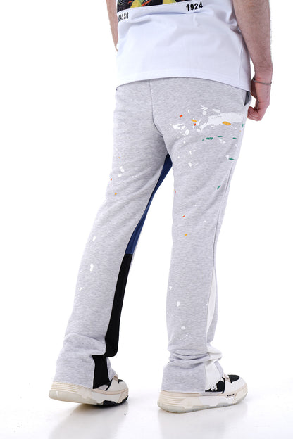 JOGGING FLARE PAINT - GREY