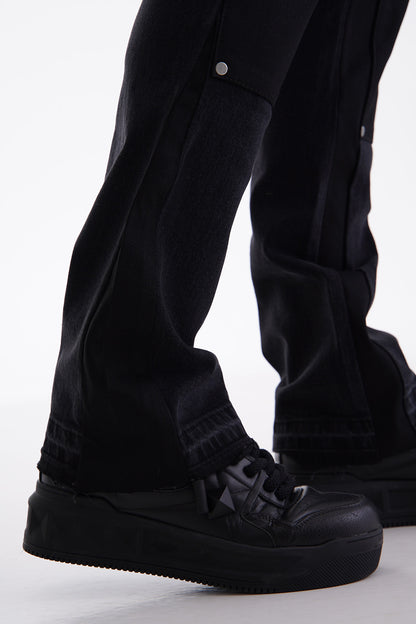 JEANS FLARE - BLACK