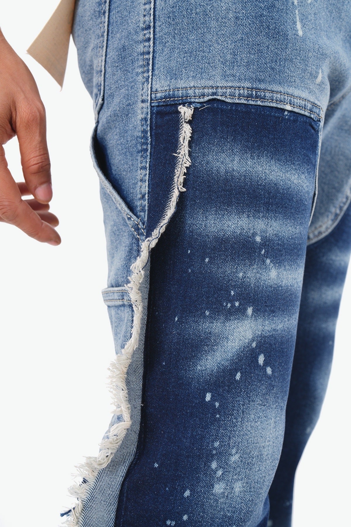 JEANS FLARE - BLEU