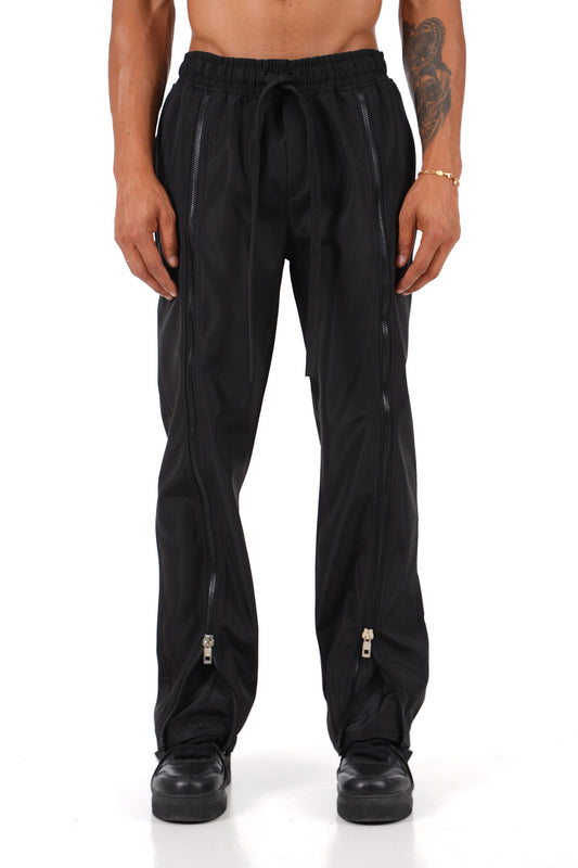 PANTALON D'EXTÉRIEUR ZIPPÉ - NOIR